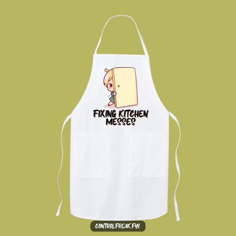 Funny Orderly Character Apron - Hilarious Correction Wear, Great Gift
