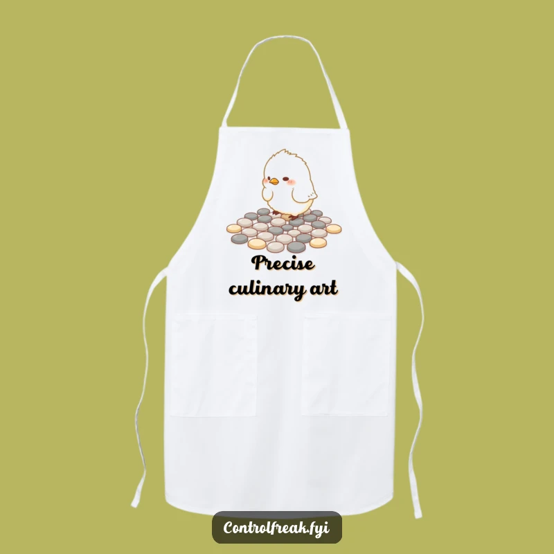 Funny Bird Pattern Apron: Create with Precision like a Fluffy Bird