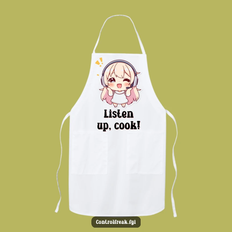 Funny Instruction Giver Apron - Kitchen Guidance with Humor