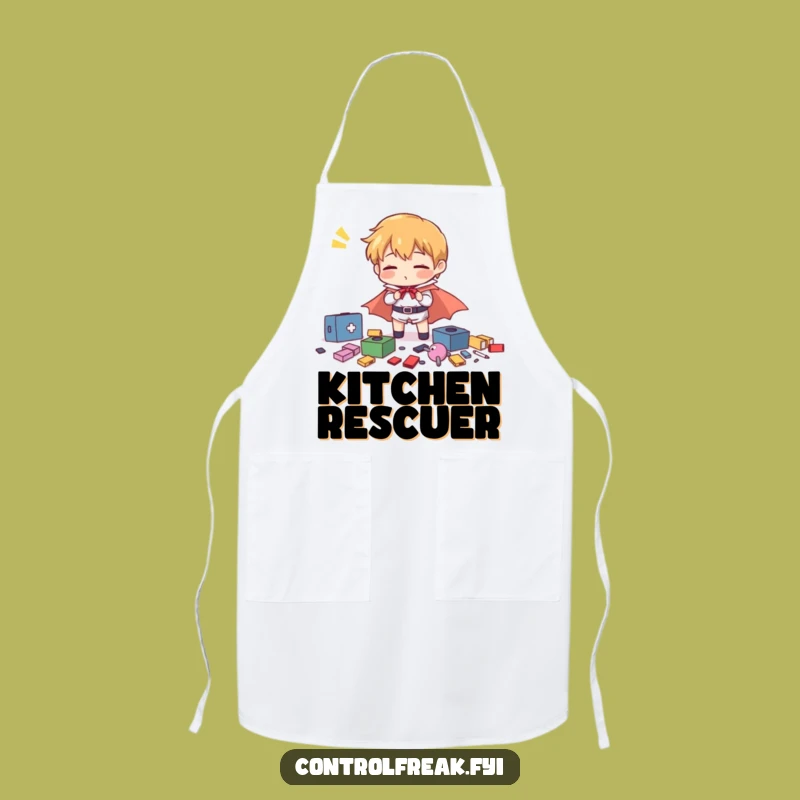 Funny Hero Organizing Apron - Chef's Gift for the Tidy
