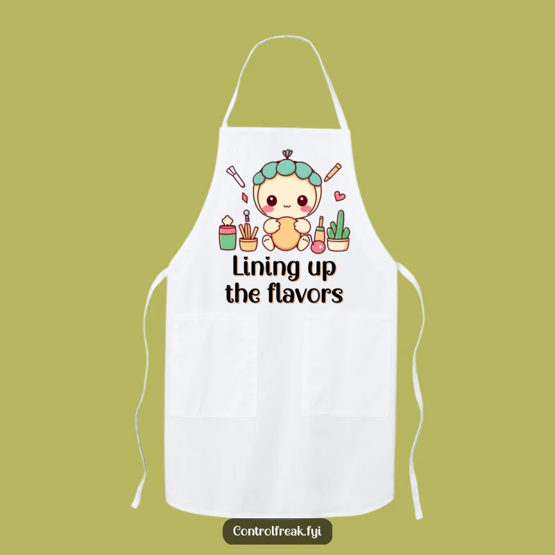 Funny Kawaii Apron: Cook with Precision and Hilarious Neatness in the Kitchen