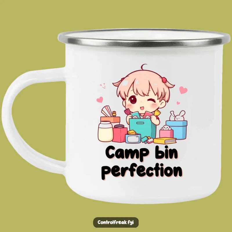 Funny Camping Mug: Sorting Success - Rugged and Hilarious Companion for the Organized Whiz