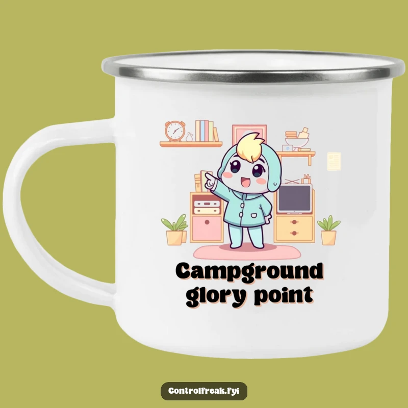 Funny Camping Mug: Organized Adventure - Hilarious Outdoor Funny Gift