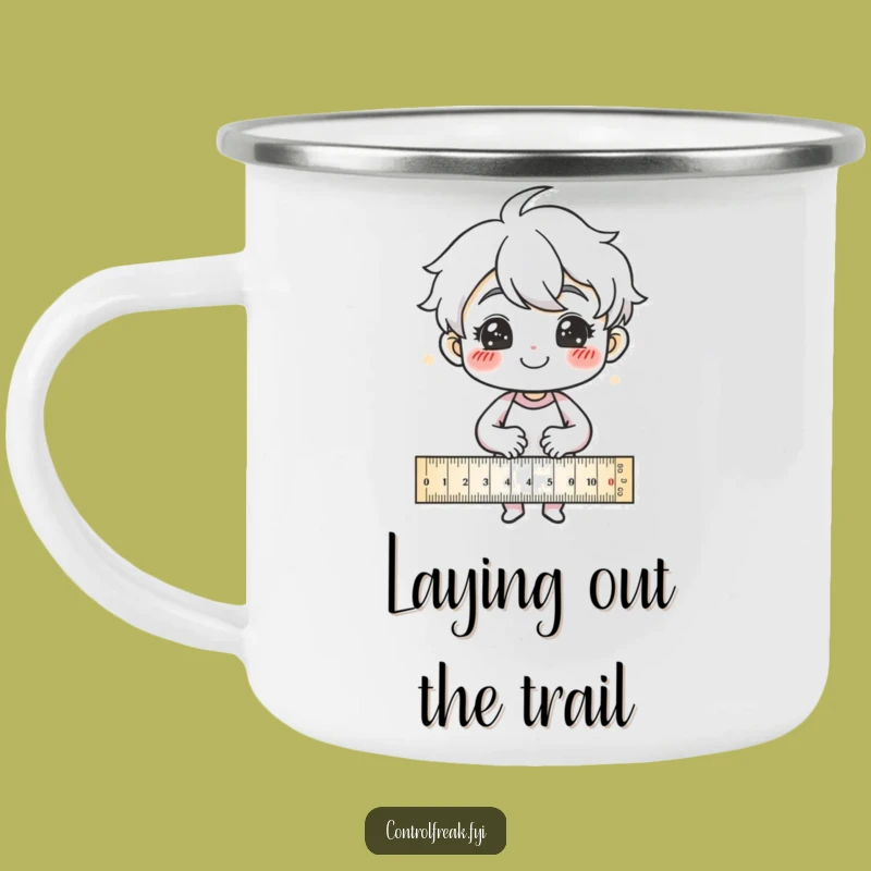 Funny Camping Mug: Precision Pro - Rugged and Hilarious Companion for the Planner and Maker