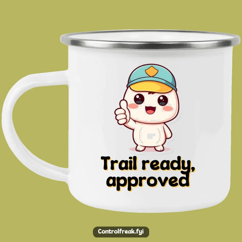 Funny Kawaii Order Keeper Camping Mug: Outdoor Organization Gift