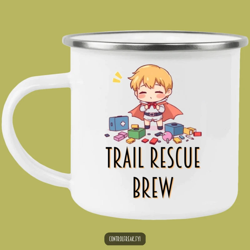 Funny Hero Organizing Camping Mug - Outdoor Tidy Gift