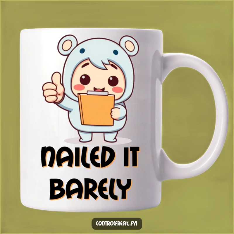 Funny Clipboard Enthusiast Mug: Perfect Motivational Gift for Task Masters