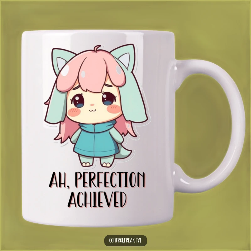 Funny Satisfied Nod Character Mug: The Ultimate Gift for Order Appreciators