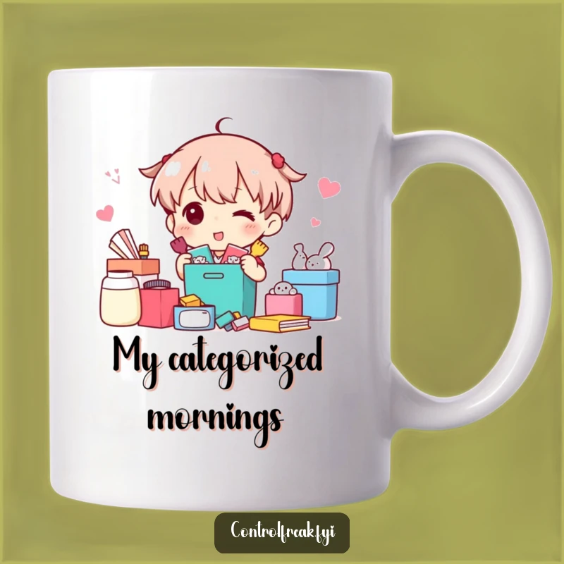 Funny Mug: Sorting Success - Hilarious Gift for the Organized Whiz