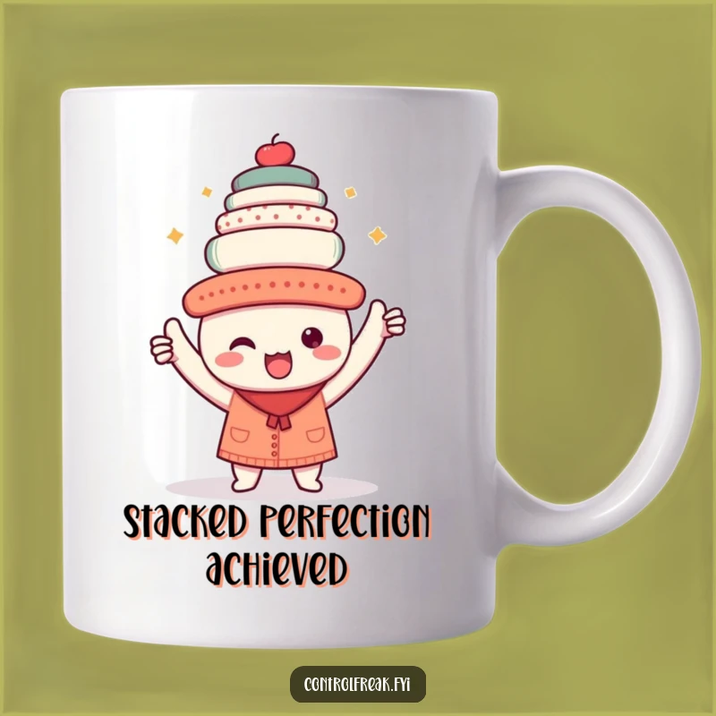 Funny Kawaii Perfectionist Mug: Celebrate Triumphs with This Organized & Funny Gift!