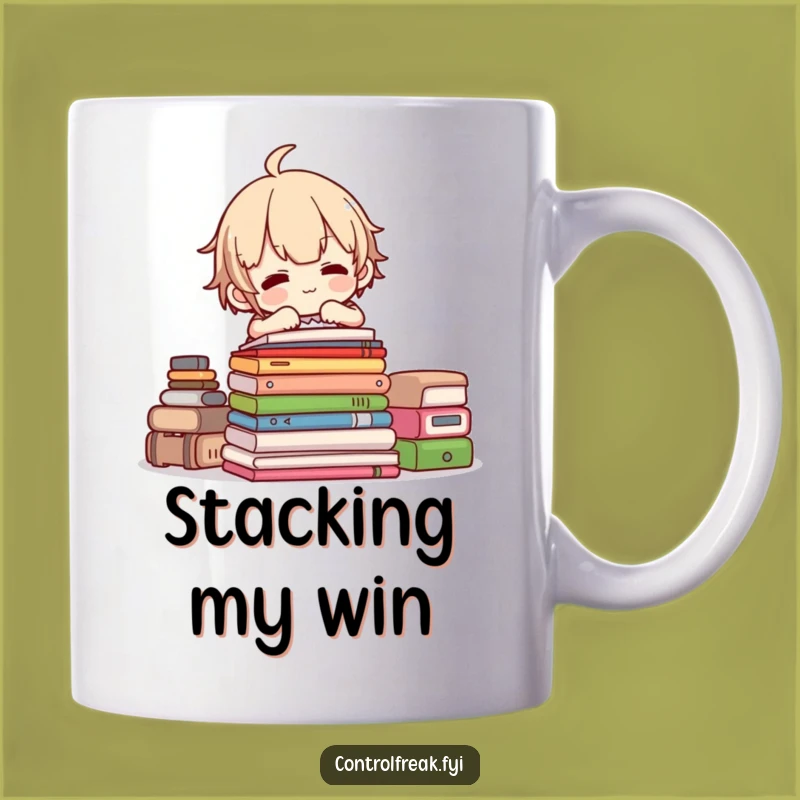 Funny Stacking Master Mug - Perfect Gift for the Organized Friend