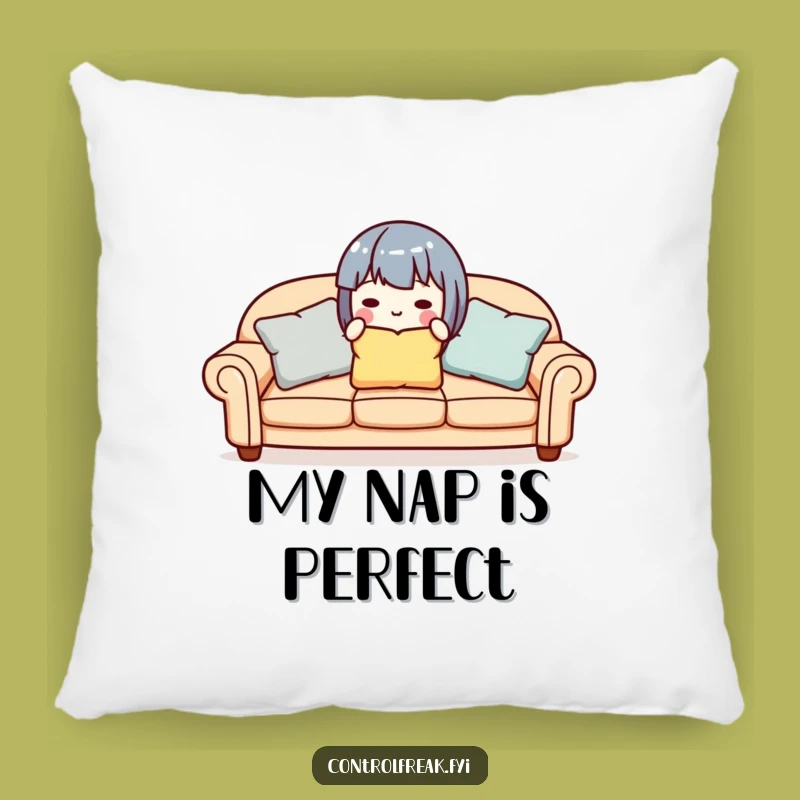 Funny Organizer Pillow: Cute Character's Perfect Pillow Comfort