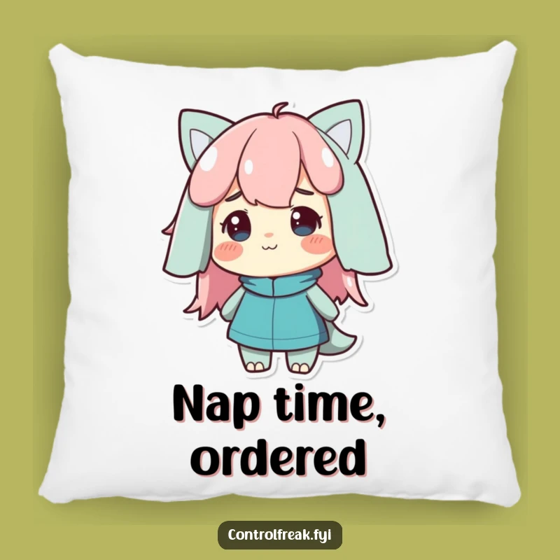 Funny Satisfied Nod Character Pillow: Ultimate Comfort Meets Orderly Humor
