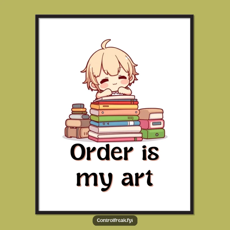 Funny Digital Art: Stacking Zen - Instant Funny Gift Download