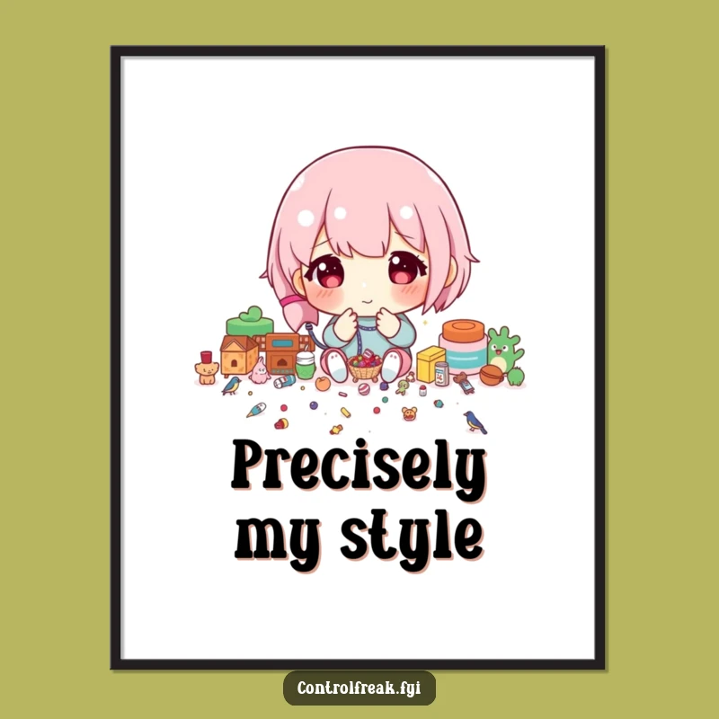 Funny Precision Master Digital Art: Character Sorting Print, Instant Funny Gift Download