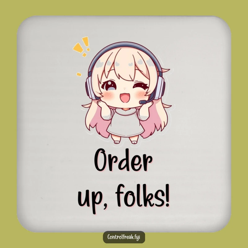 Funny Instruction Giver Coasters - Protect Surfaces with Clarity