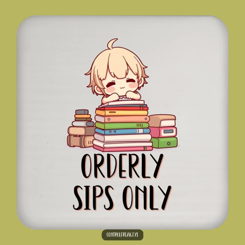 Funny Coasters: Stacked Perfection - Protect Surfaces Funny Gift Set