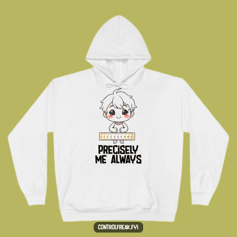 Funny Hoodie: Precision Pro - Cozy and Hilarious Gift for the Planner and Maker