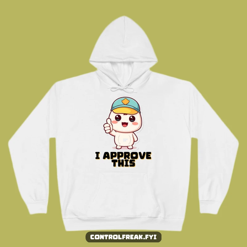 Funny Kawaii Neat Freak Hoodie: Cozy Gift for Order Lovers