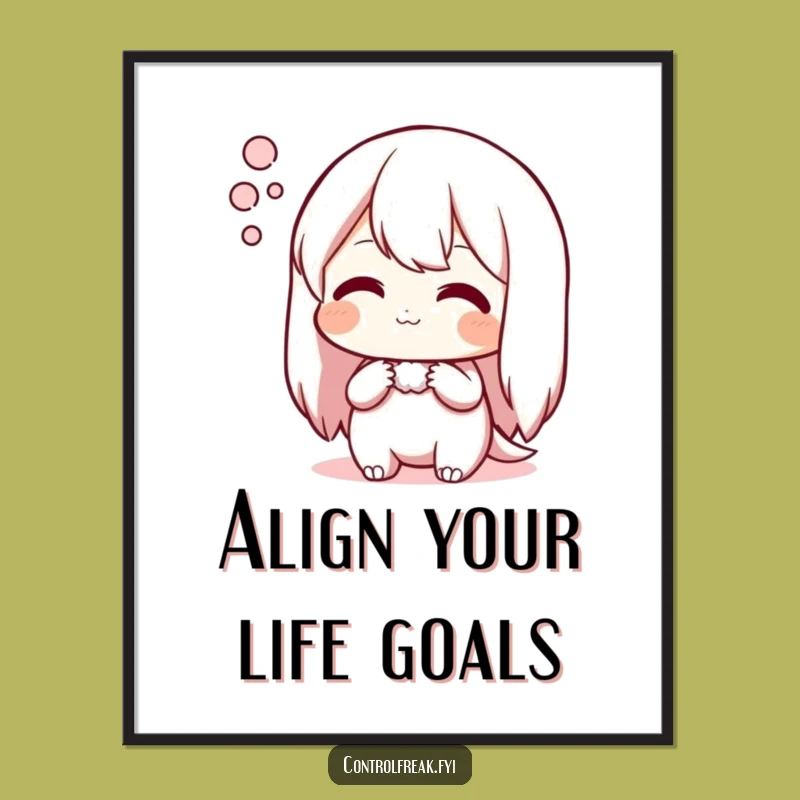 Free Printable Wall Art: Content Character Humorous Downloadable Art for Home