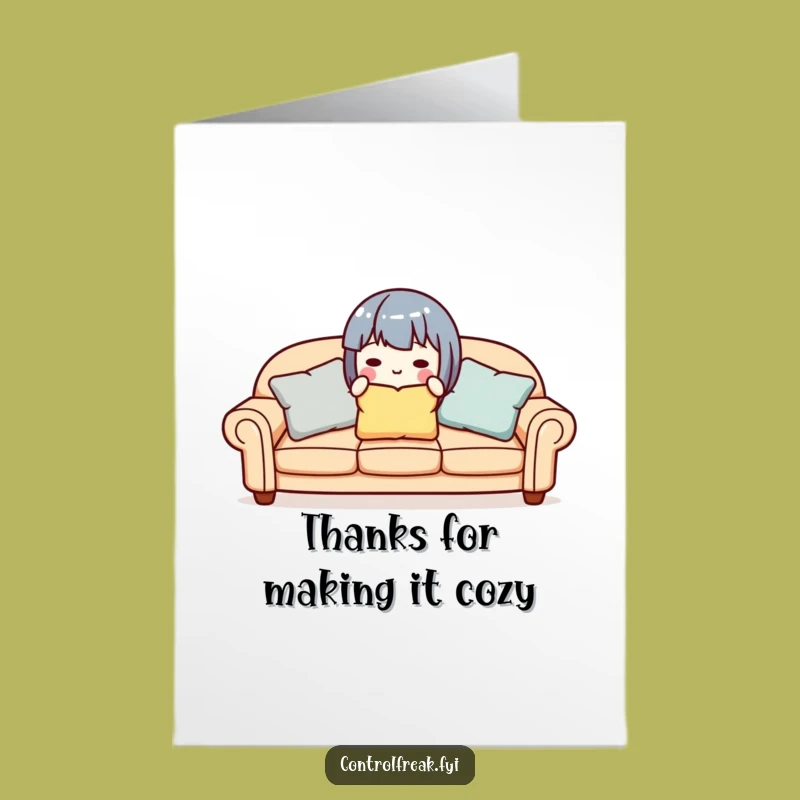 Free Printable Thank You Card: Neat Character's Thanks - Funny Downloadable Gift