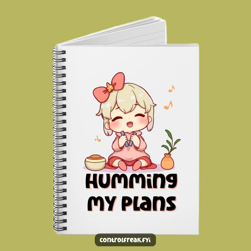 Funny Contented Cleaner Notebook: Jot Down Your Tidy Thoughts!