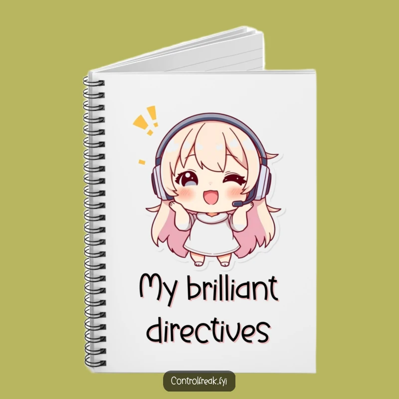 Funny Instruction Giver Notebook - Jot Down Clear Directions