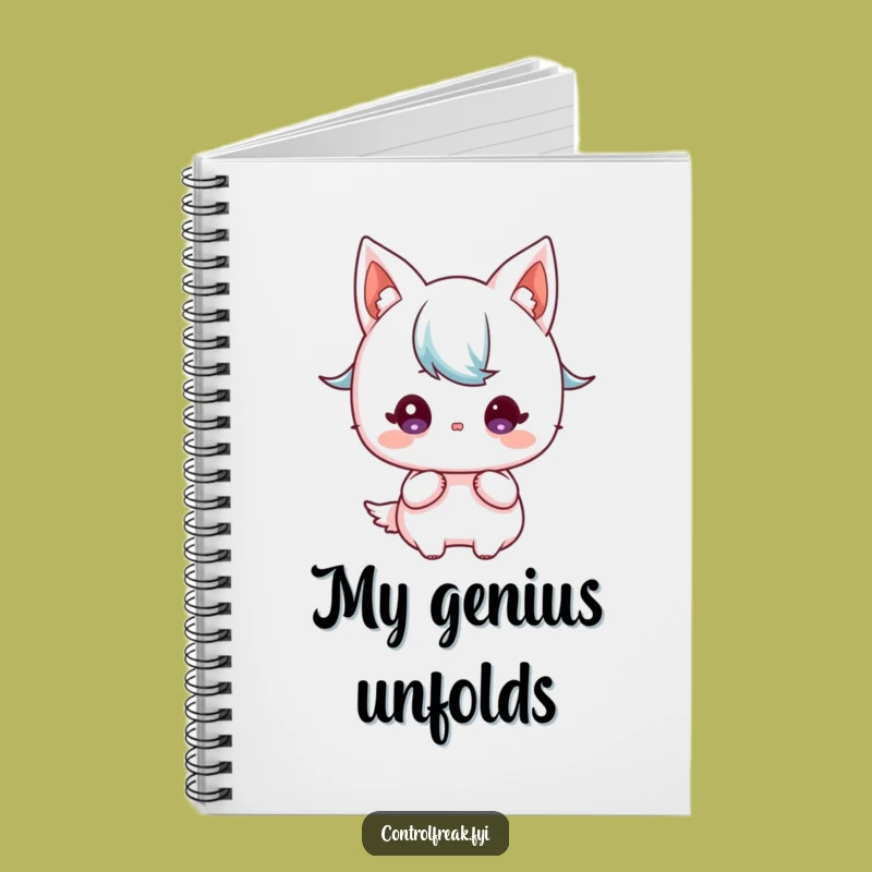 Funny Kawaii Planner Notebook: Detailed Plans, Focused Journal, Perfect Gift