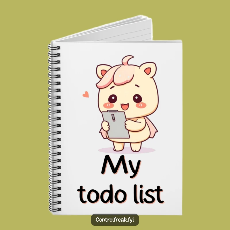 Funny Kawaii Organizer Notebook - Plan with a Smile!