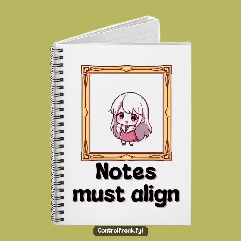 Funny Decorator Notebook: Character Adjusting Tilted Frame, Planner Funny Gift