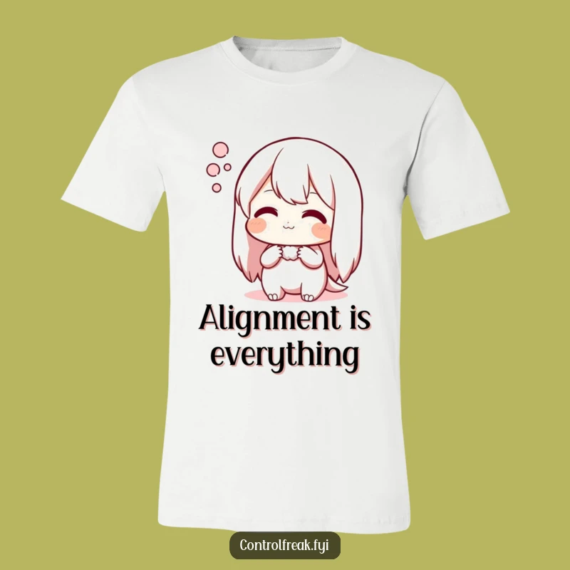 Funny T-Shirt: Perfect Arrangement Admirer - Hilarious Gift Idea