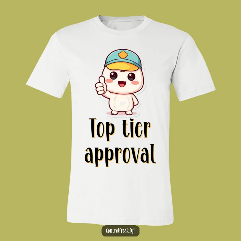 Funny Kawaii Tidy Enthusiast T-Shirt: Orderly Fun Gift Tee