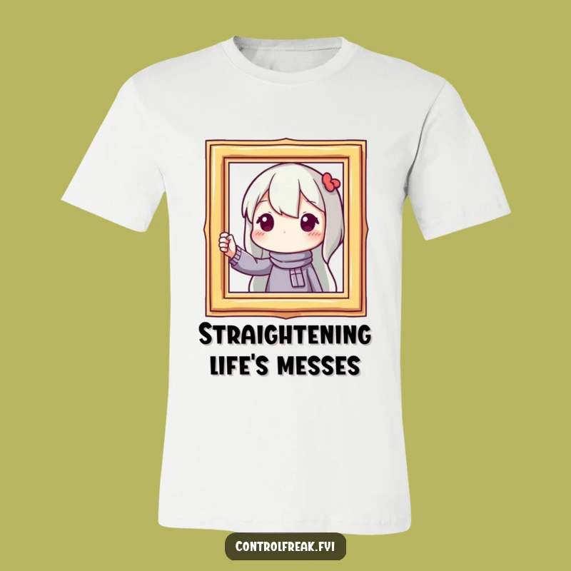 Funny T-Shirt: Picture Perfect Straightener - Hilarious Gift Idea