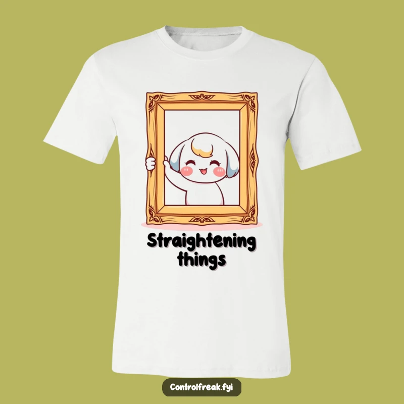 Funny Kawaii Decorator T-Shirt: Straighten Up with Smiles & Humor - Great Gift!