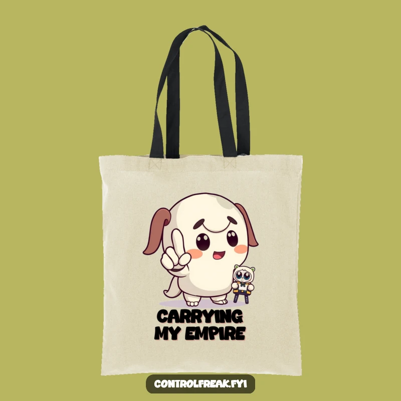 Funny Commander Tote Bag: Stylish & Hilarious Character Design, Perfect Funny Shopping Gift
