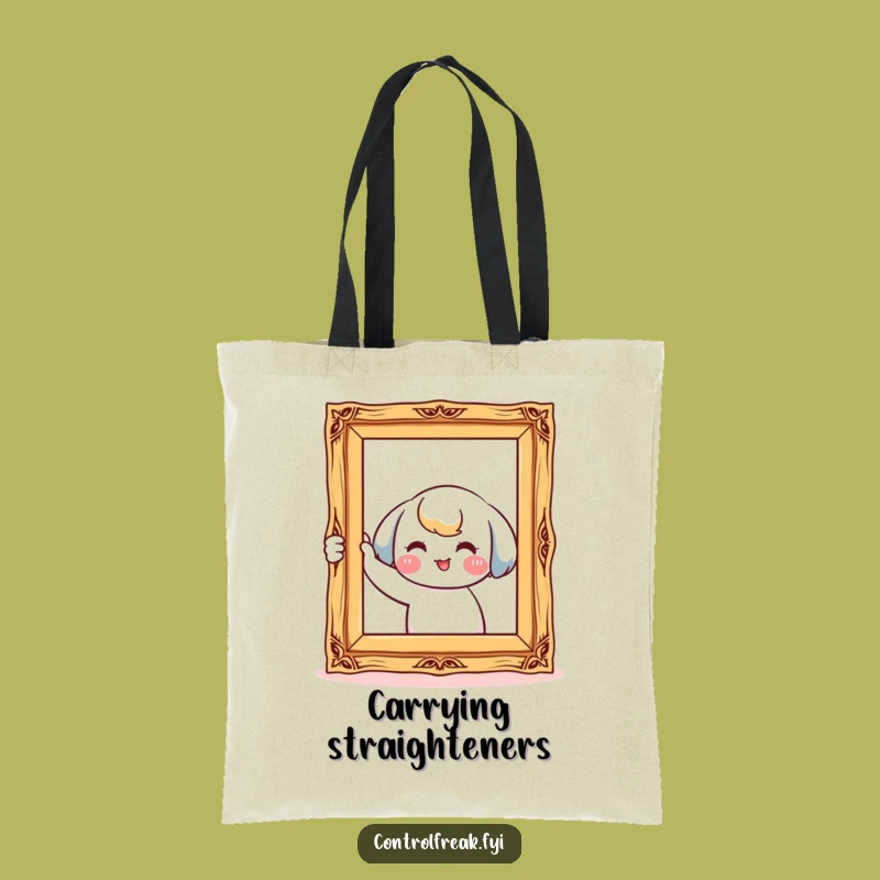 Funny Kawaii Decorator Tote Bag: Carry Style & Order with a Smile!