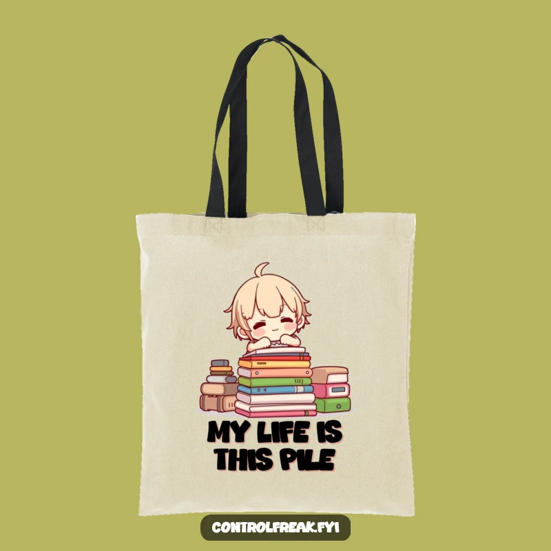 Funny Tote Bag: Stack Master - Your Go-To Funny Gift Bag